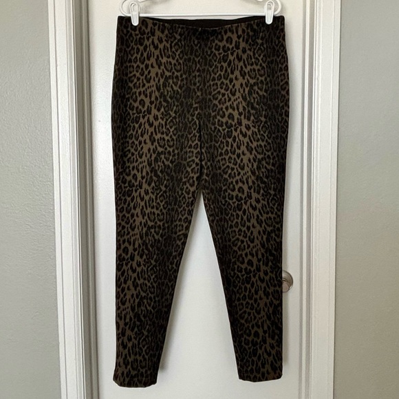 INC International Concepts • Animal Print Leggings - Women’s Size 16 - Picture 2 of 14